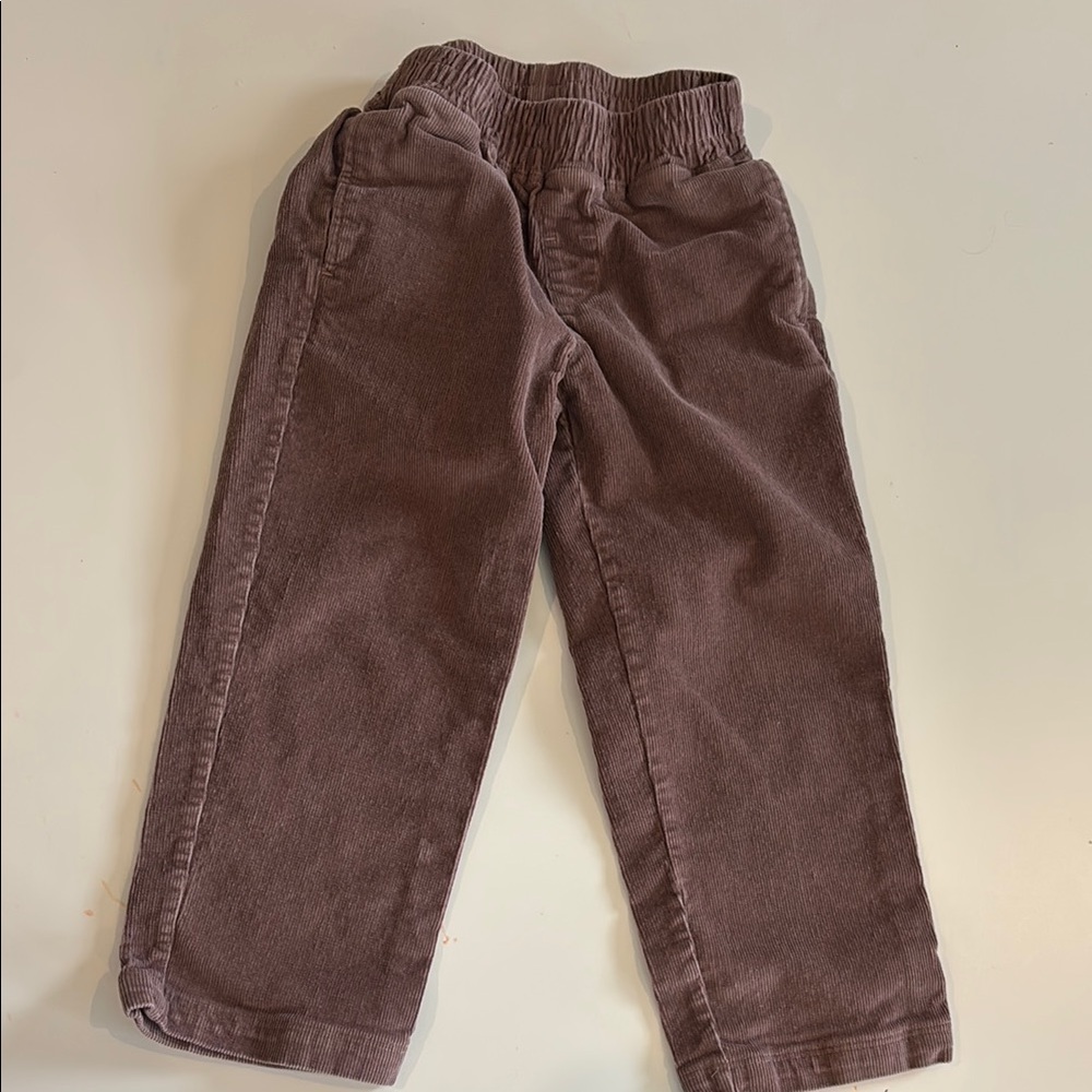 Kids Brown Corduroy Pants